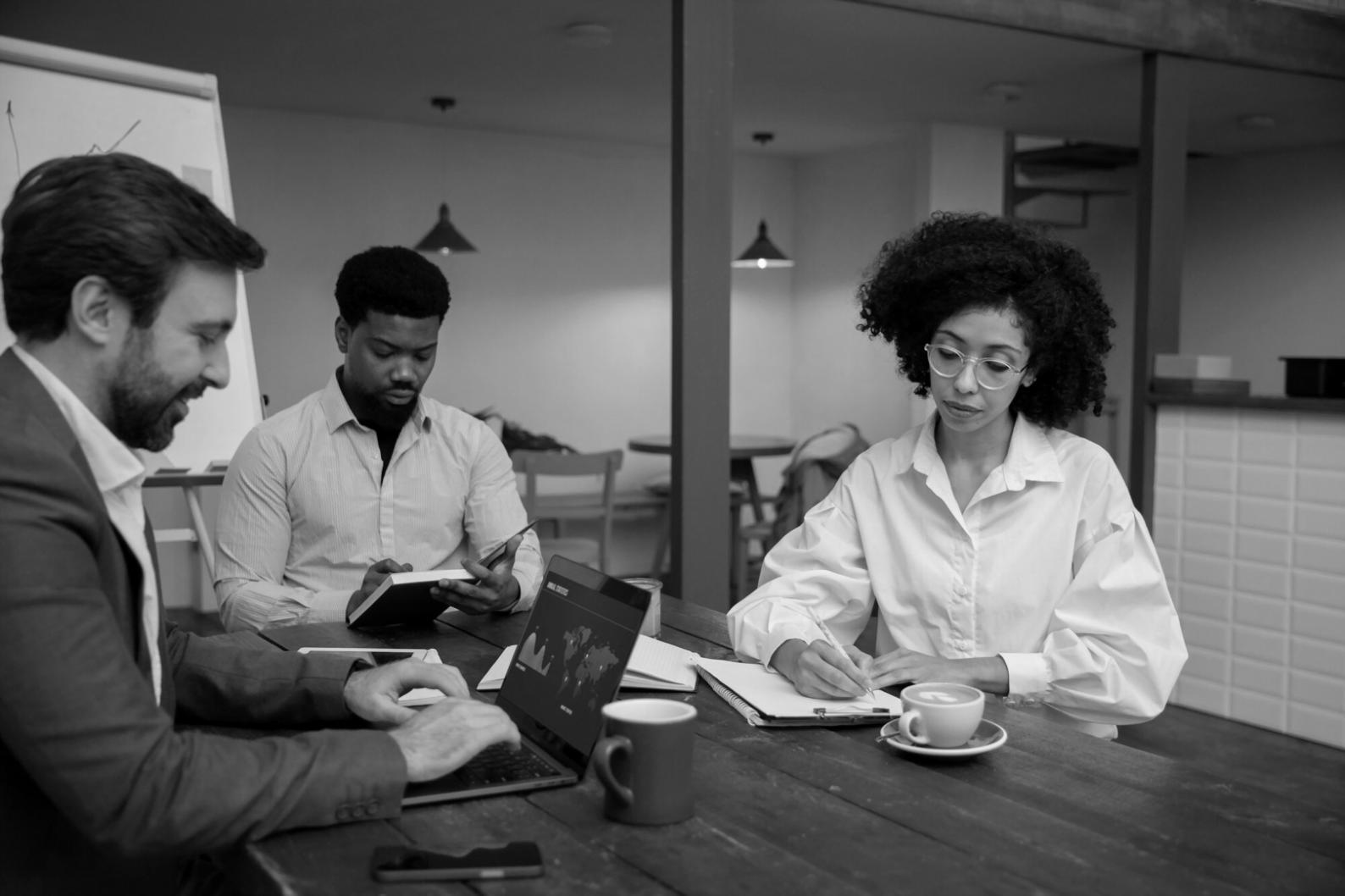 Financial analysis workspace showing detailed statement review